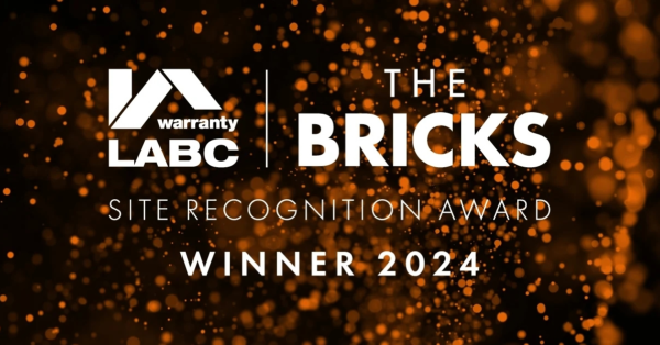 Morrish Homes win LABC Brick Award at Mountbatten Park